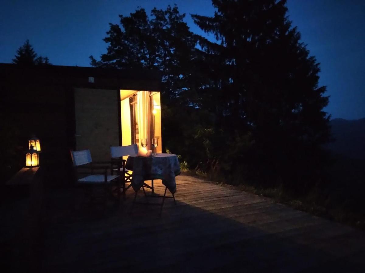 Suxen nature experience - lodge con vista panoramica Prepotto  Exterior foto