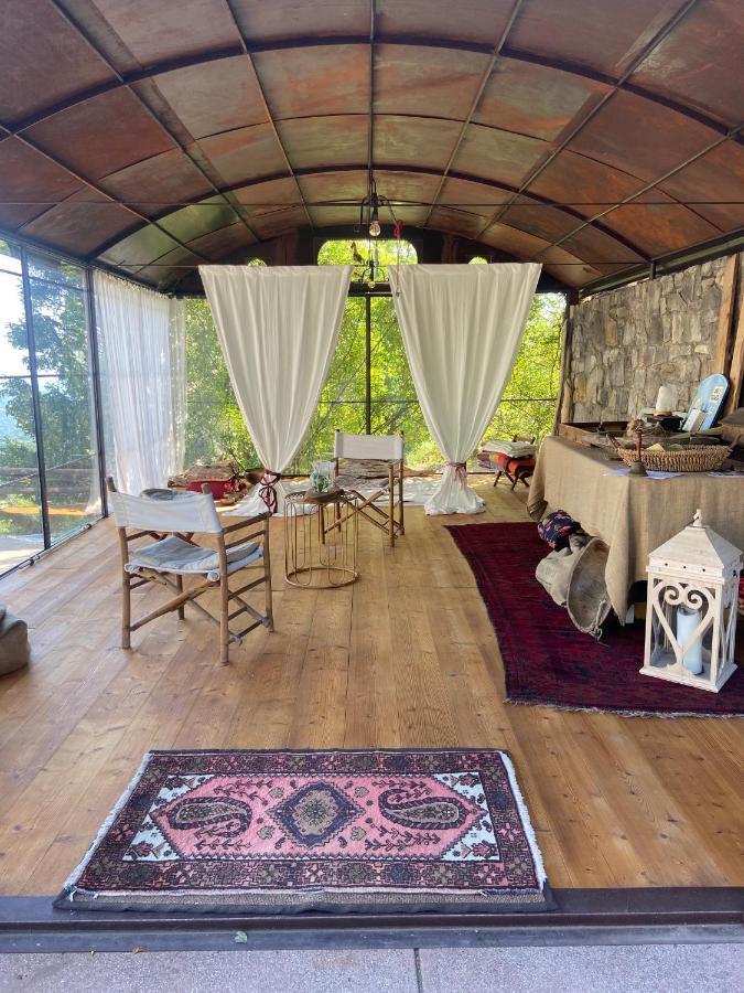 Suxen nature experience - lodge con vista panoramica Prepotto  Exterior foto