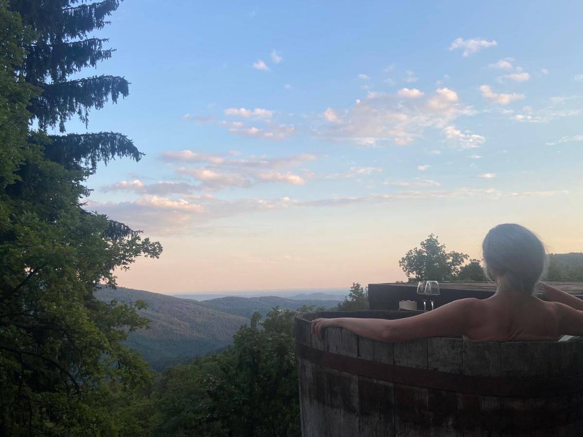 Suxen nature experience - lodge con vista panoramica Prepotto  Exterior foto