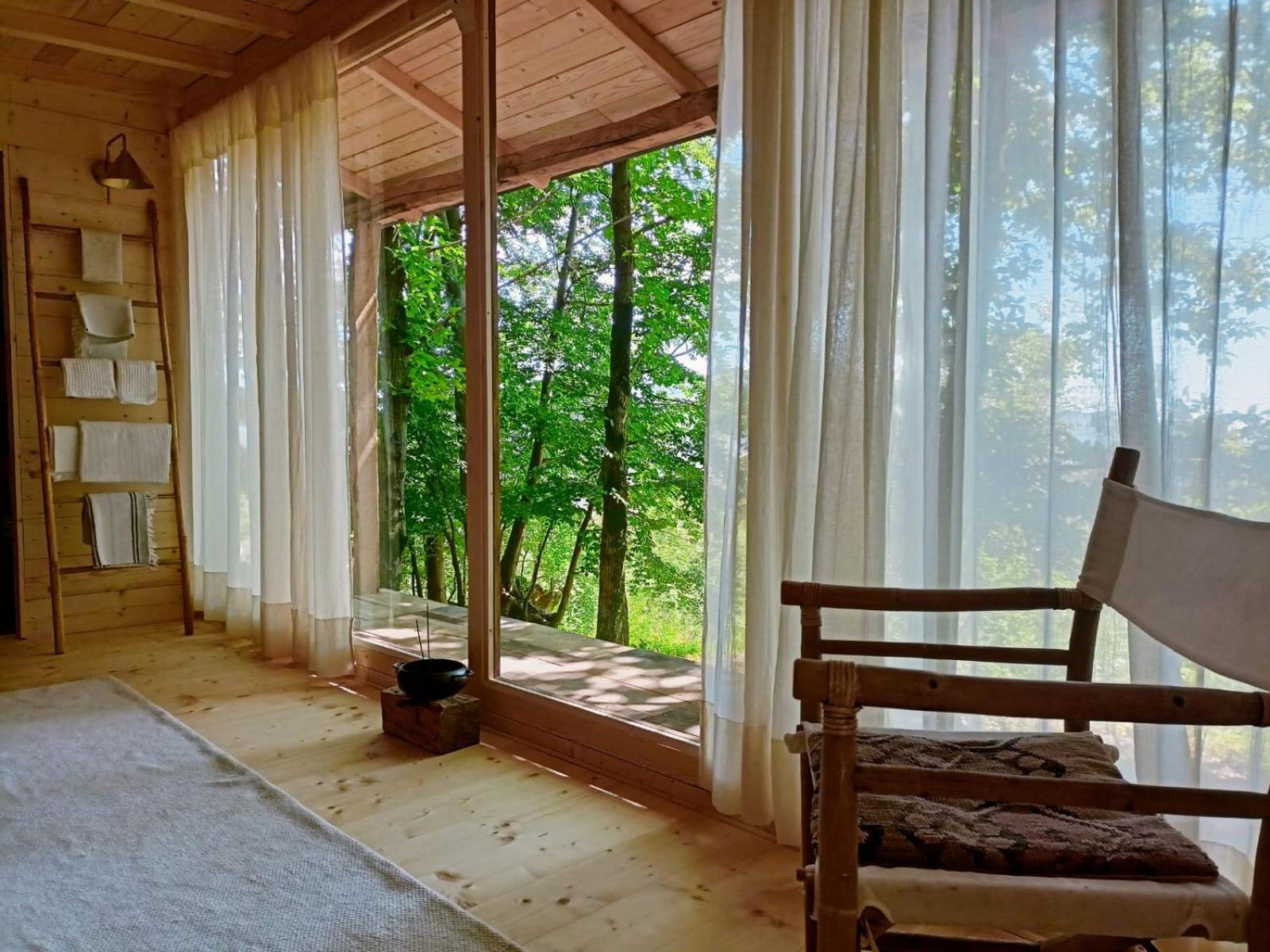 Suxen nature experience - lodge con vista panoramica Prepotto  Exterior foto