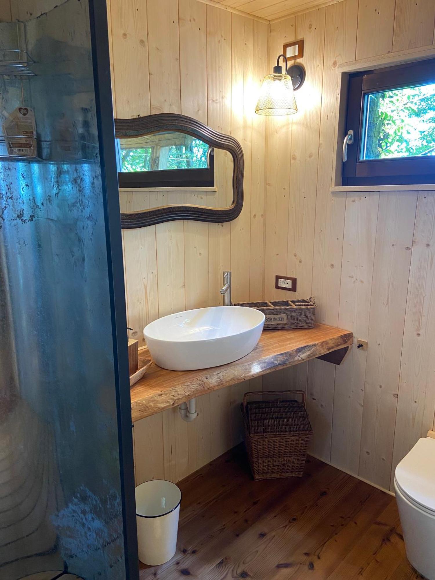 Suxen nature experience - lodge con vista panoramica Prepotto  Exterior foto